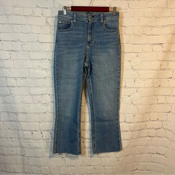 BDG Urban Outfitters Kick Flare High Rise Cropped Jeans size 27 - Picture 1 of 6
